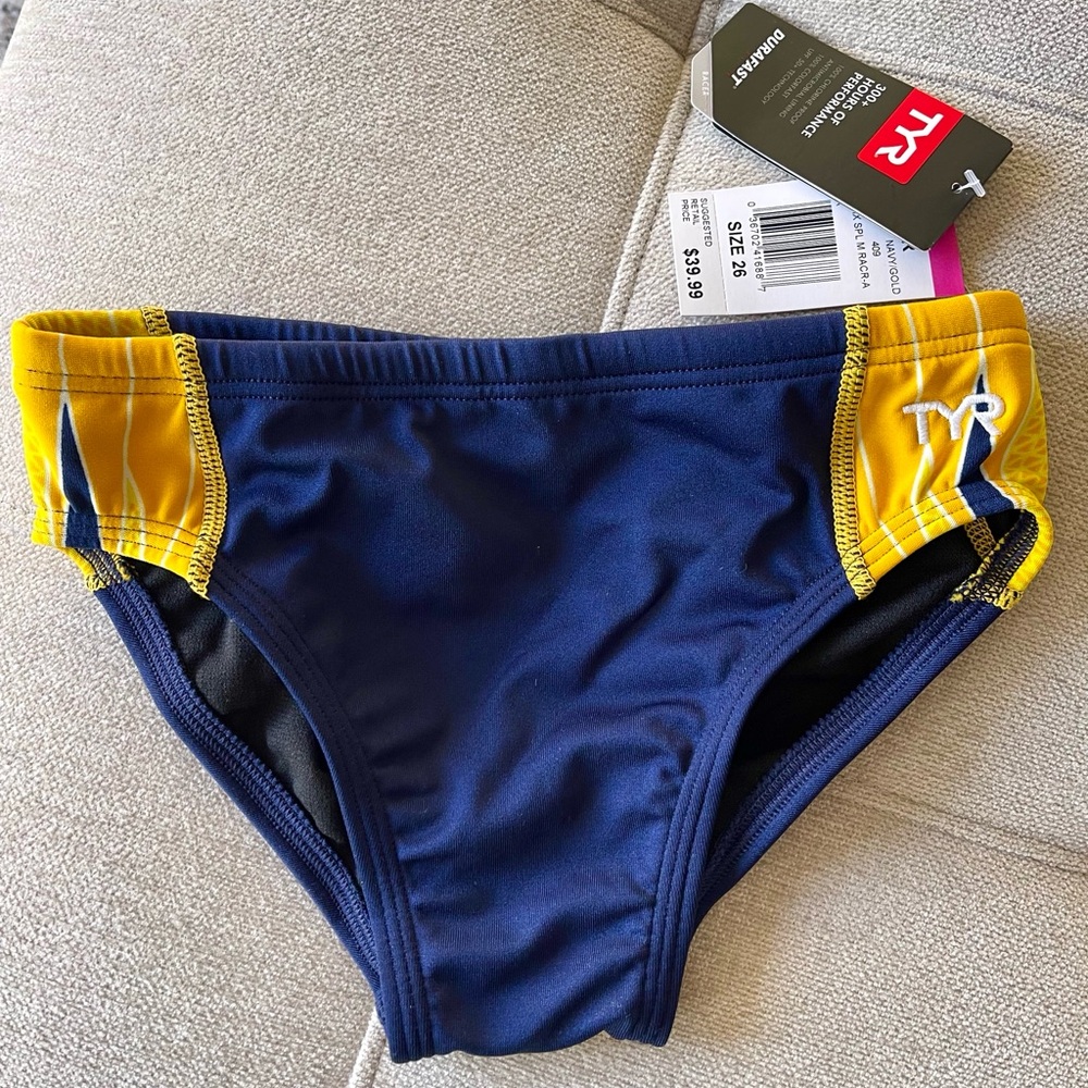 TYR SPORT Boy's Phoenix Splice Racer Swimsuit